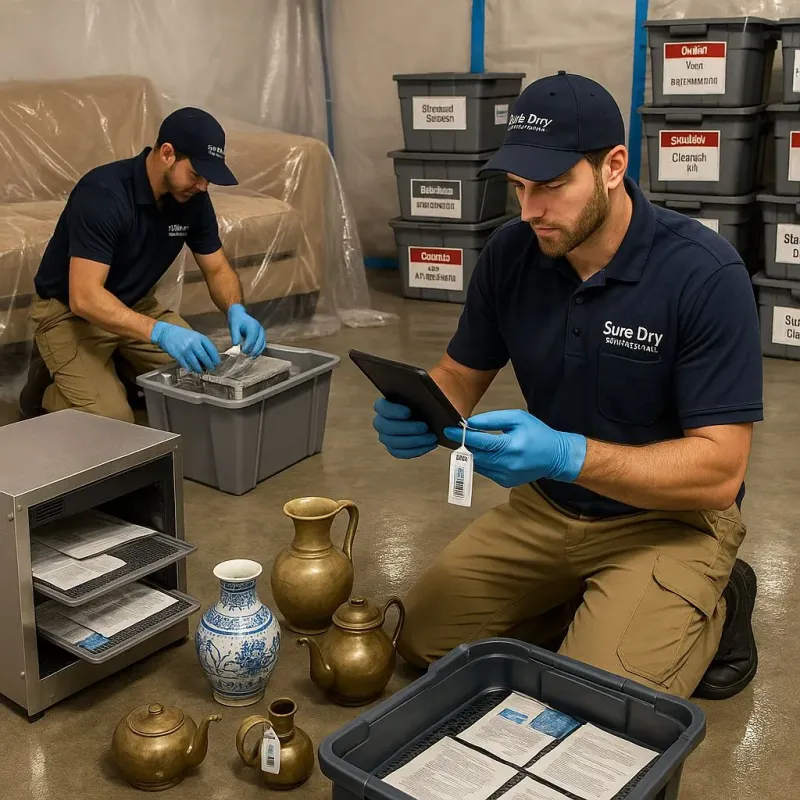 Content Protection and Restoration process in Rockport, TX