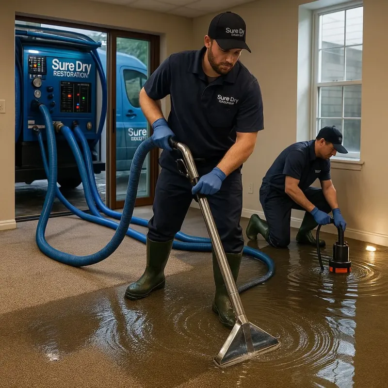 Water Extraction and Removal process in Rockport, TX